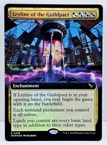 Leyline of the Guildpact - Murders at Karlov Manor Foil - Enchantment Rare MTG - Picture 1 of 3