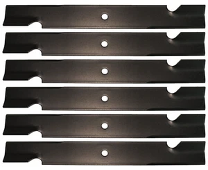 (6) USA Mower Blades® for Exmark 103-0301 1-633483 103-2530-B 60" Deck - Picture 1 of 7