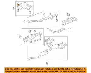 GM OEM Exhaust-Catalytic Converter & Pipe Seal 10360721 - Picture 1 of 2
