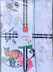 BNWT JOULES KING Duvet Cover Set WOODLAND FLORAL (inc 2 pillowcases) REVERSIBLE - Picture 1 of 2