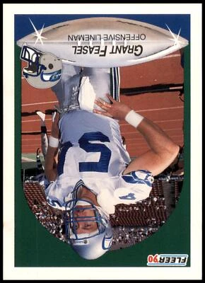 Grant Feasel #265 1990 Fleer - Image 1 of 2