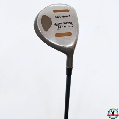 Cleveland QUADPRO 3-Wood 15º RH Graphite TT EI-70 Stiff-Flex Shaft 42.5" - Image 1 of 4