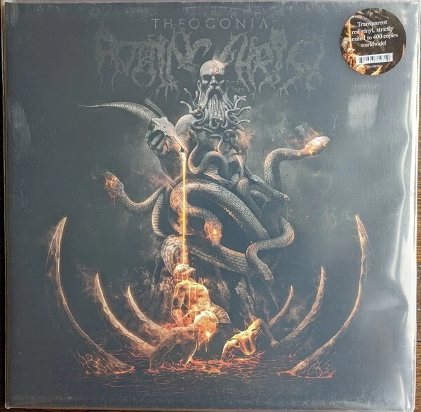 Rotting Christ ‎- Theogonia LP Red Colored Vinyl Album - NEW Black Metal Record - Image 1 of 1