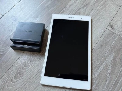 Used Sony Xperia Z3 Tablet Compact SGP611 White Android Japan Import 8” Wi-Fi - Image 1 of 3