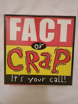 Fact Or Crap It's Your Call Board Game Family Fun time Original 2002 - Image 1 of 2