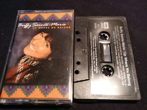 BUFFY SAINTE-MARIE Up Where We Belong ORIGINAL MC TAPE NM - Picture 1 of 1