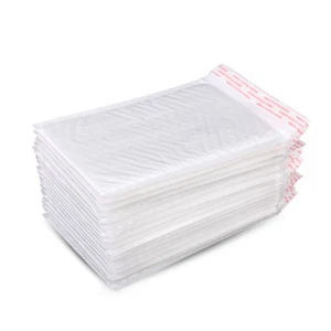 White Bubble Self Seal Mailers Padded Envelopes Bags Shipping Bag 4.3''X5.12'' - Picture 1 of 7