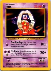Pokemon Karte - #31 Jynx Non Holo Rare WOTC 1999 Vintage - Bild 1 von 2