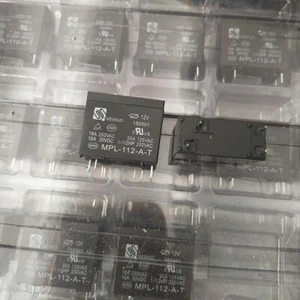 1pc MEISHUO MPL-112-A-T Power Relay 12VDC 4Pin 16A 250VAC - Picture 1 of 1