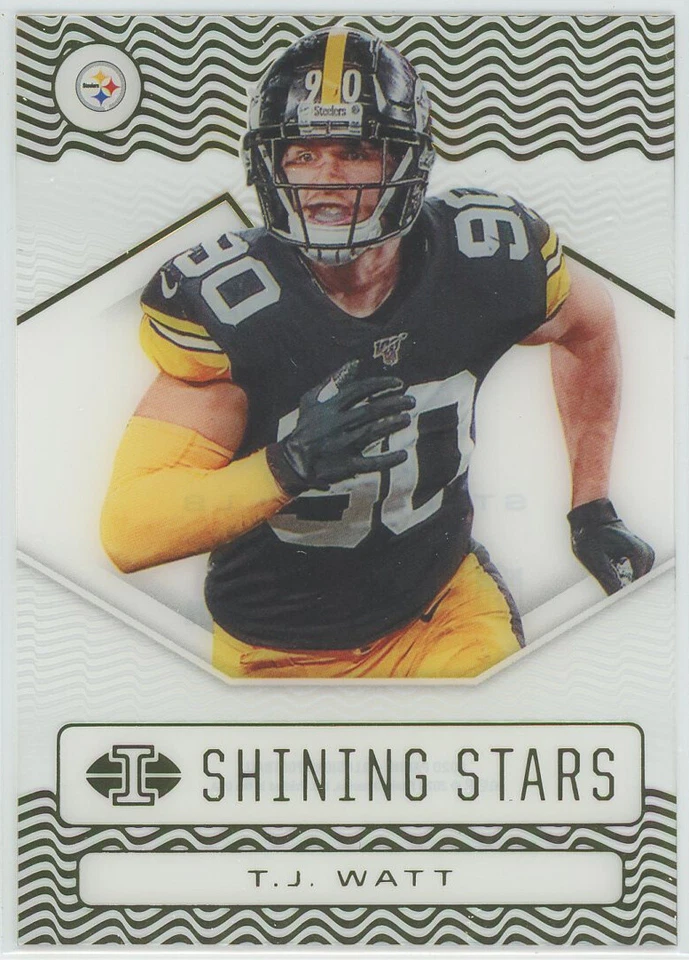 2020 Panini Illusions Shining Stars #SS20 T.J. Watt Texans - Image 1 of 1
