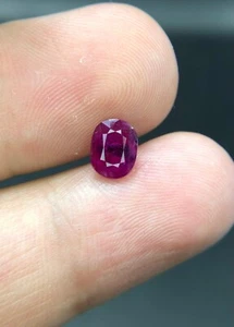 Gemstone: Natural Ruby Weight: 1.75 Carats Dimensions: 7.5*5.80*4.5mm - Picture 1 of 4