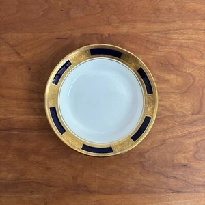 Tazón de fruta/postre vintage Aynsley Empress cobalto China - Imagen 1 de 3