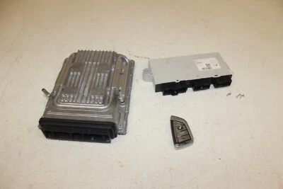 Engine DME ECU CAS Key Set OEM BMW N63 F13 F12 F10 F01 F02 750i 650 550i MSD85 - Image 1 of 4