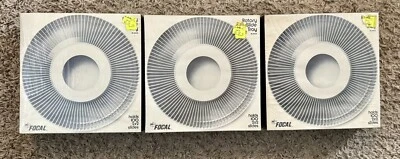3 KMART FOCAL Black ROTARY SLIDE TRAYS Carousel Holds 100 2x2 Slides Sealed NOS - Image 1 of 4