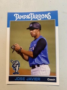 Jose Javier Card 2018 Tampa Tarpons Team Card