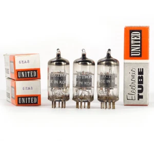 ONE 6EA8/6GH8A UNITED NOS KOREA Tube Röhre Lampe TSF Valvola Valve 진공관 真空管 电子管 - Picture 1 of 1