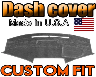 Fits 2000-2003  TOYOTA  PRIUS  DASH COVER MAT DASHBOARD PAD /  CHARCOAL GREY   - Image 1 of 4