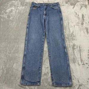 Wrangler 20X Jeans Uomo 36x36 Blu Gamba Dritta Lavaggio Medio Denim Western Lavoro - Foto 1 di 10