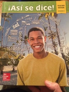 2016 Asi Se Dice Spanish 3 Teachers Edition New 0021388210 - Picture 1 of 3