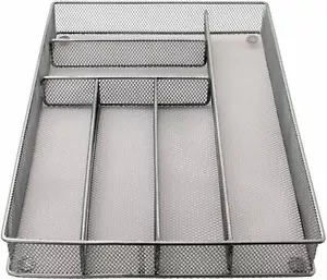 Maypes Kitchen Utensil Silverware Tray - Drawer Organizer for Flateware - Picture 1 of 5