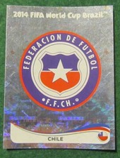 2014 Panini Brasil World Cup Album Sticker #146 Chile TEAM CREST BADGE LOGO