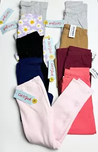 Leggings bambina taglia 4T - 9 paia, 1 paio foderati in pile, TUTTI NUOVI CON ETICHETTE - Foto 1 di 4