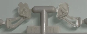 AMT Ertl 57 chrysler 300c scale 1:25 ( Hood Hinges ) no box - Picture 1 of 3