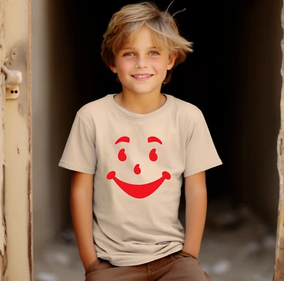 Gildan Heavy Duty Cotton Boys T-Shirt-S-XL-Kool-aid-Drink-School-Humor-Gift - Image 1 of 2