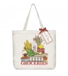 Canvas Tote Bag Mary Lake Thompson Market To Market NWT - Picture 1 of 1