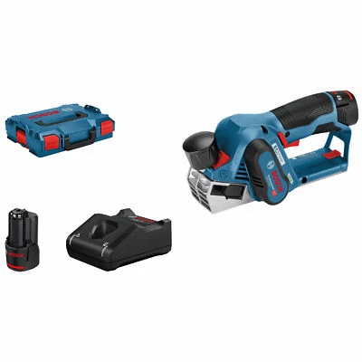 Bosch Akku-Hobel GHO 12V-20 Professional 2x 3,0 Ah Akkus im Set in L-Boxx Gr. 2 - Bild 1 von 2