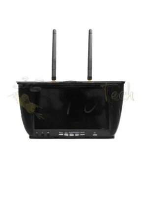 5802D 5,8 GHz 40 CH 7" FPV Monitor mit Dual Rx & DVR - Renndrohnen, UK LAGER - Bild 1 von 4