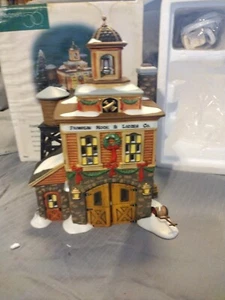 L39 Department 56 Nueva Inglaterra Franklin Hook & Ladder Co. 1998 - Imagen 1 de 9