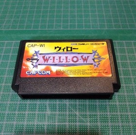WILLOW Famicom Cartridge Only Used Tested Japanese ver Classic Retro Game JP