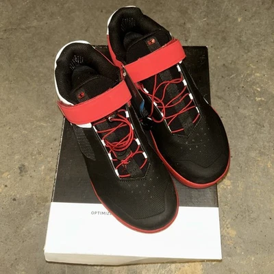 Zapatilla de ciclismo Crank Brothers Stamp Speedlace Rojo/Negro/Blanco US 10.5 EU 44  Foto 1 de 4