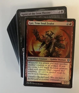 MTG Magic The Gathering Gut, Of The Iron Throne Budget 100 Card Commander Deck - Picture 1 of 4