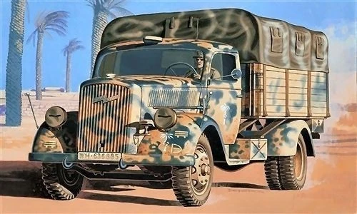 Italeri IT7014 OPEL BLITZ KIT 1:72 Modellino - Immagine 1 di 1