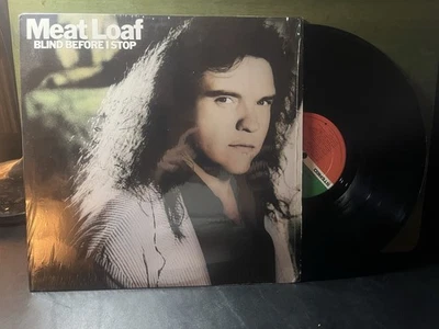 Meat Loaf Blind Before I Stop Vinyl LP Atlantic records A1-81698 1986 - Image 1 of 2