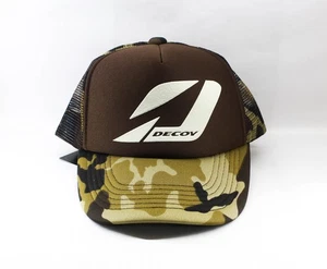 Decoy DA-20 Cap Flat Mesh Japan Free Size Brown Camo (1383) - Picture 1 of 6