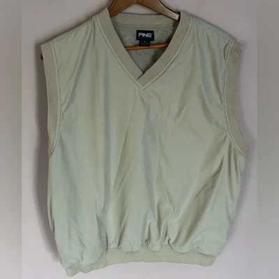 Ping Windbreaker Pullover Vest Tan XL - Image 1 of 3