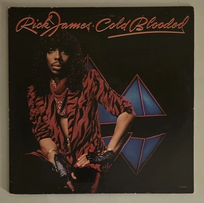 Rick James  Cold Blooded  Vintage Vinyl LP Record  VG+ With Insert  RARE Foto 1 de 4