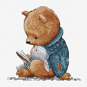 Cross Stitch Kit - The Bedtime Story - Picture 1 of 4