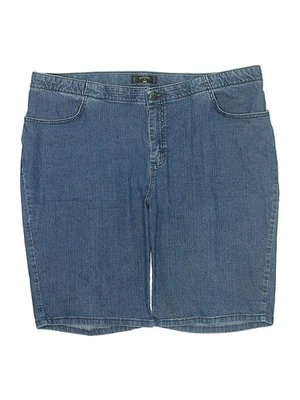 Pantalones cortos de mezclilla azules para mujer Riders by Lee 20 Plus Foto 1 de 2