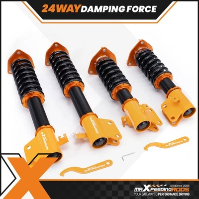 Kit de suspensión reductora de 24 vías Coilovers para Subaru Impreza WRX Wagon 02-07 Foto 1 de 4