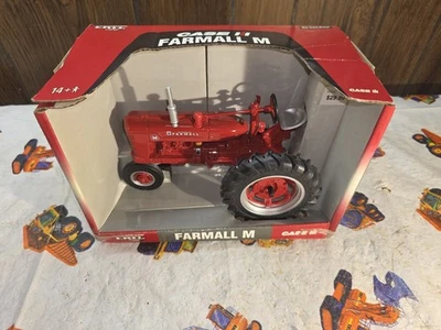 Ertl 1/16th scale die-cast Model of the Farmall M Farm Tractor by McCormick NIB - Image 1 of 4