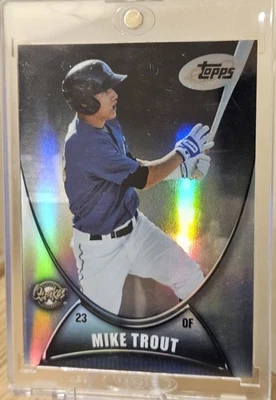 2011 eTopps Mike Trout 50/799, RARE - Image 1 of 2