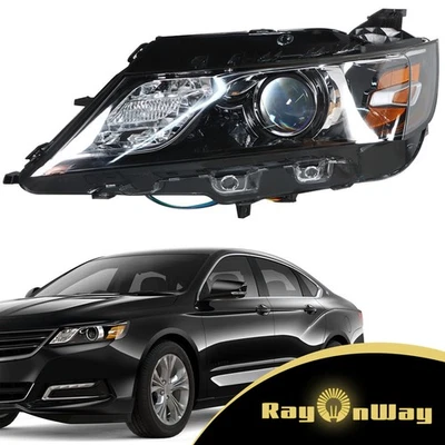 For 2015-2017 2018 2019 2020 Chevrolet Impala Driver Side LH Halogen Headlight - Image 1 of 4