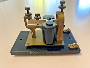 Western Electric Vintage Telegraph Sounder 3C, 140 ohms, GUC - Picture 1 of 10