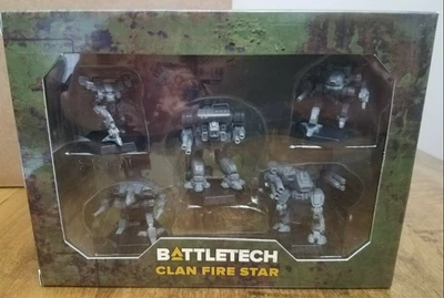 Battletech Clan Fire Star Catalyst Warhawk Cougar Fire Moth Kit Fox Nova Cat — 第 1/4 张图片