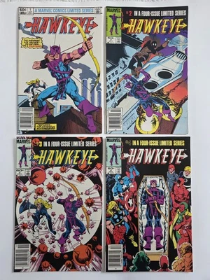 Marvel Comics Hawkeye #1, 2, 3 y 4 (1983) Foto 1 de 2
