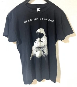 T-Shirt IMAGINE DRAGONS 2014 Konzert Tour schwarz INTO THE NIGHT Rock Heavy Metal - Bild 1 von 3
